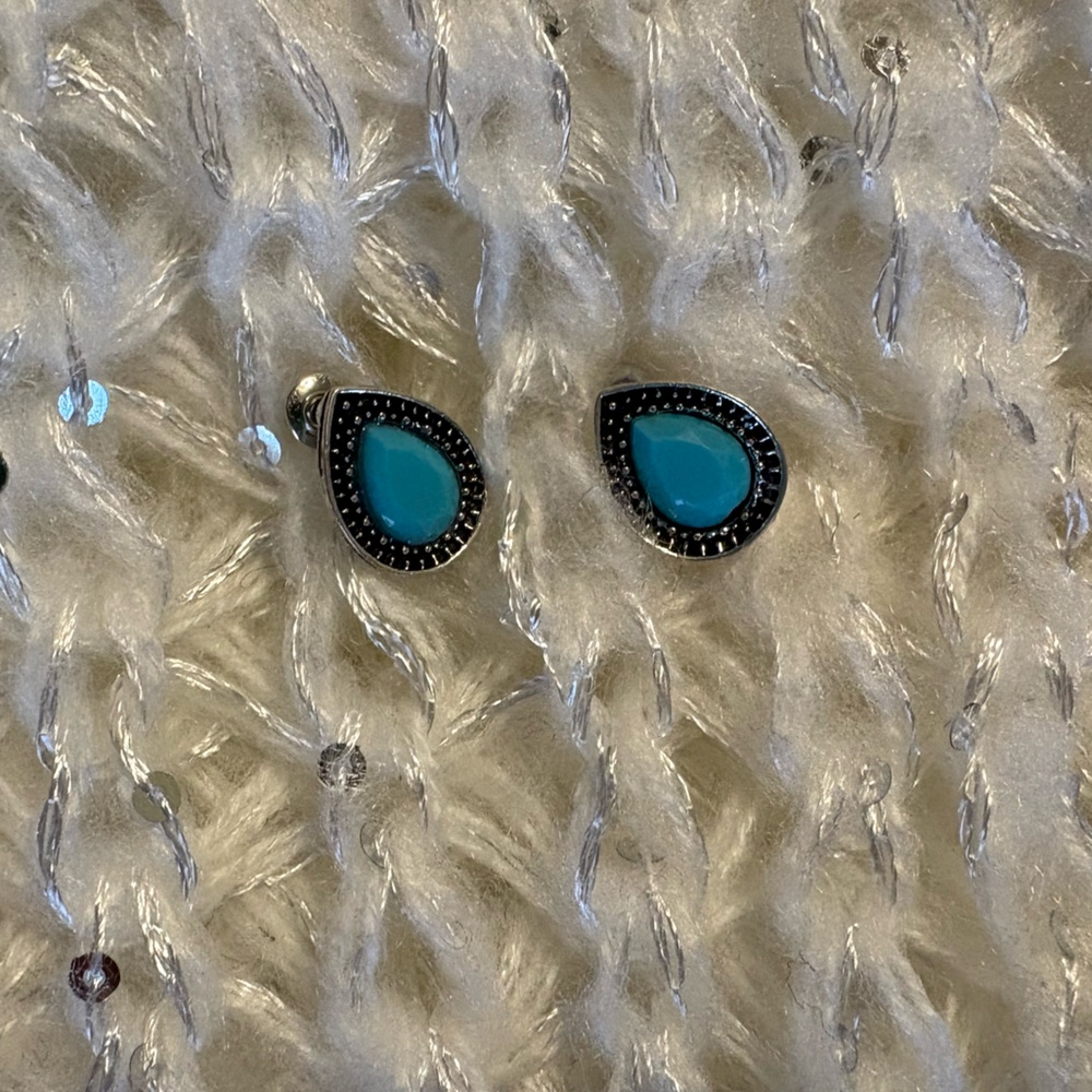 🎁 3for10$ or FREE WITH PURCHASE - Elegant Teardrop Turquoise Earrings